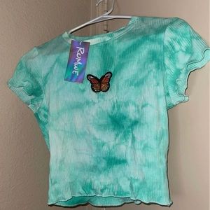 Romwe butterfly shirt